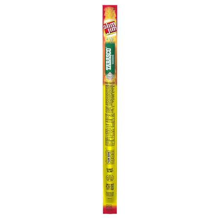 SLIM JIM Slim Jim Giant Tabasco Snack Sticks .97 oz. Sticks, PK144 2620011730